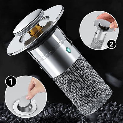 FlowGuard™ — Keep Drains Clear and Protect Precious Treasures Instantly