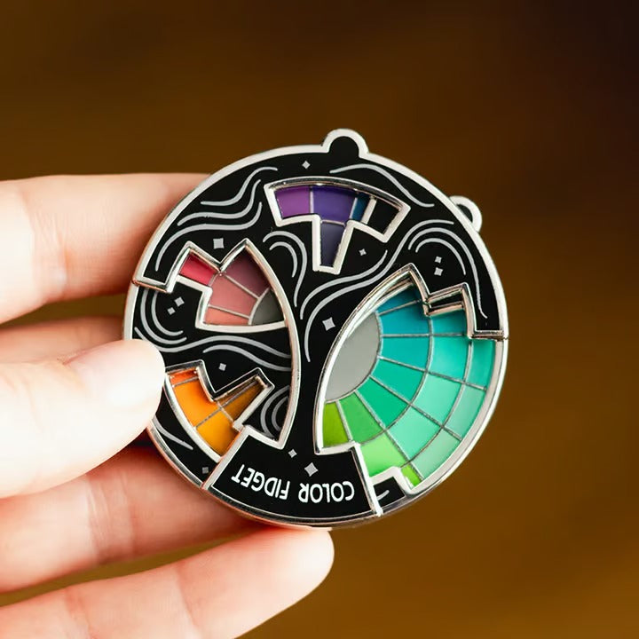 SpinPin™ — Unleash a Rainbow of Creative Sparks with Every Twist